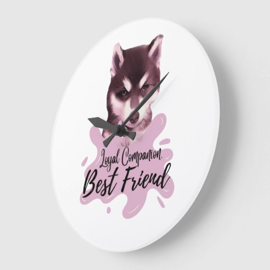 Wall-Uhr Loyal Begleiter Große Wanduhr (Winkel)