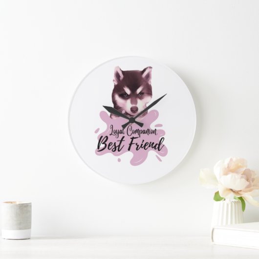 Wall-Uhr Loyal Begleiter Große Wanduhr (Zuhause)