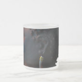 Wall-Uhr Mattglastasse (Mittel)