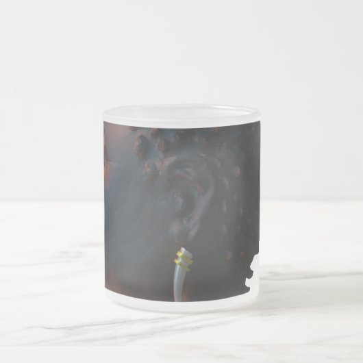 Wall-Uhr Mattglastasse (Mittel)