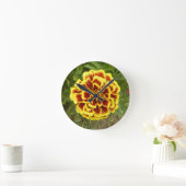 Wall-Uhr mit Bild von Marigold Runde Wanduhr (Zuhause)