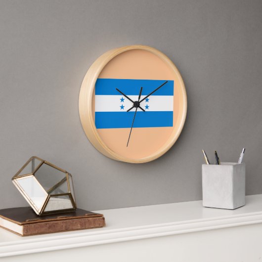 Wall-Uhr mit Honduras-Flagge Uhr (Büro)