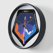 Wall-Uhr mit Spica-Mission Uhr (Winkel)