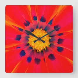 Wall-Uhr Quadratische Wanduhr