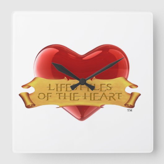 Wall-Uhr Quadratische Wanduhr (Vorderseite)