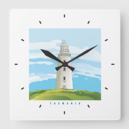 Wall-Uhr Quadratische Wanduhr