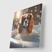 Wall-Uhr Quadratische Wanduhr (Winkel)