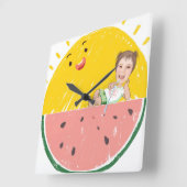 Wall-Uhr Quadratische Wanduhr (Winkel)