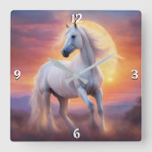 Wall-Uhr Quadratische Wanduhr (Vorderseite)