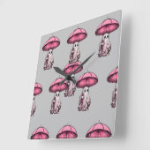 Wall-Uhr Quadratische Wanduhr (Winkel)