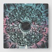 Wall-Uhr Quadratische Wanduhr (Vorderseite)