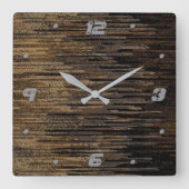 Wall-Uhr Quadratische Wanduhr (Vorderseite)