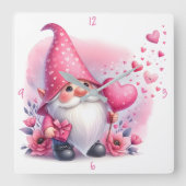 Wall-Uhr Quadratische Wanduhr (Vorderseite)