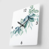 Wall-Uhr Quadratische Wanduhr (Winkel)