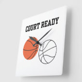 Wall-Uhr Quadratische Wanduhr (Winkel)