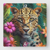 Wall-Uhr Quadratische Wanduhr (Vorderseite)