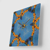 Wall-Uhr Quadratische Wanduhr (Winkel)