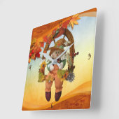 Wall-Uhr Quadratische Wanduhr (Winkel)