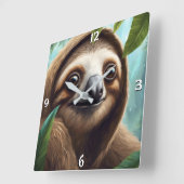 Wall-Uhr Quadratische Wanduhr (Winkel)