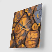 Wall-Uhr Quadratische Wanduhr (Winkel)