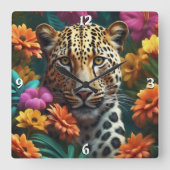 Wall-Uhr Quadratische Wanduhr (Vorderseite)