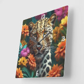 Wall-Uhr Quadratische Wanduhr (Winkel)