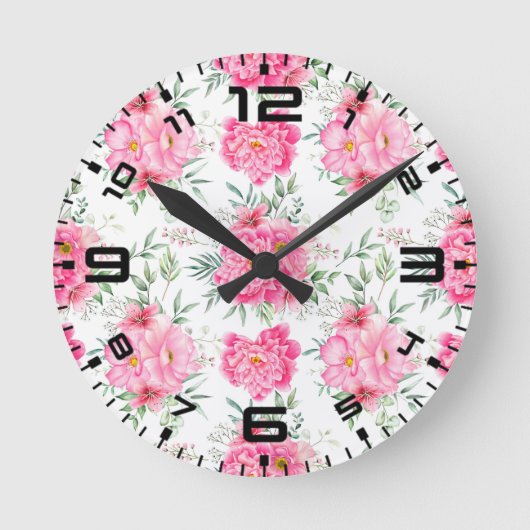 Wall-Uhr Runde Wanduhr (Vorderseite)