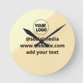 Wall-Uhr Runde Wanduhr (Vorderseite)