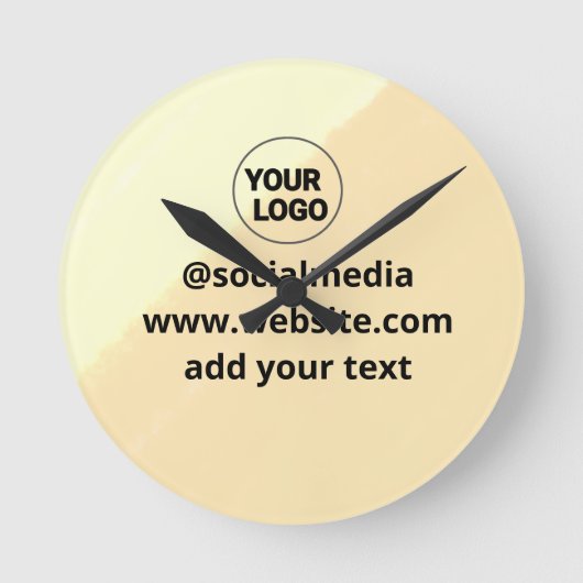 Wall-Uhr Runde Wanduhr (Vorderseite)