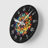 Wall-Uhr Runde Wanduhr (Winkel)