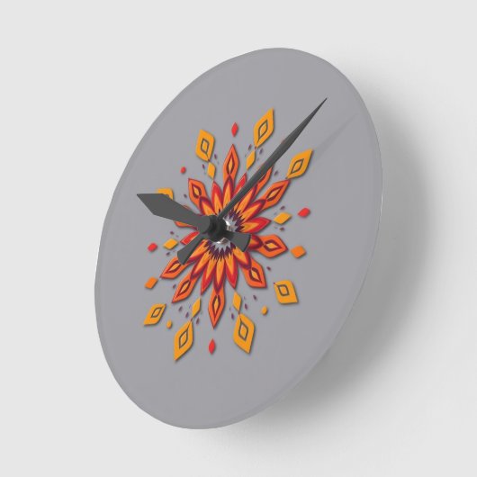 Wall-Uhr Runde Wanduhr (Winkel)