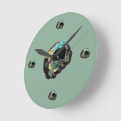 Wall-Uhr Runde Wanduhr (Winkel)