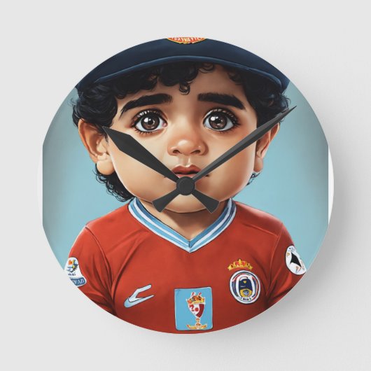 Wall-Uhr Runde Wanduhr (Vorderseite)