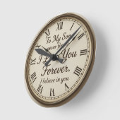 Wall-Uhr Runde Wanduhr (Winkel)