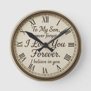 Wall-Uhr Runde Wanduhr