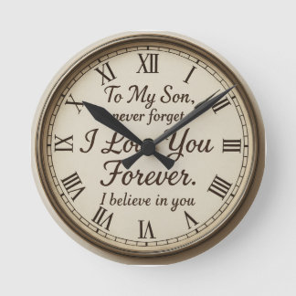 Wall-Uhr Runde Wanduhr