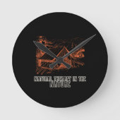 Wall-Uhr Runde Wanduhr (Vorderseite)