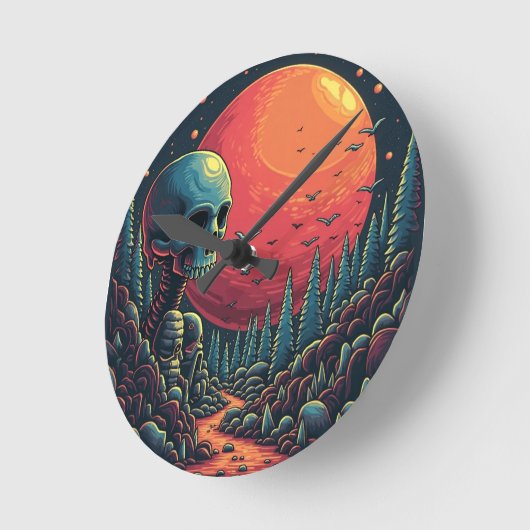 Wall-Uhr Runde Wanduhr (Winkel)