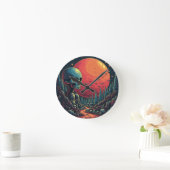 Wall-Uhr Runde Wanduhr (Zuhause)