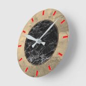 Wall-Uhr Runde Wanduhr (Winkel)