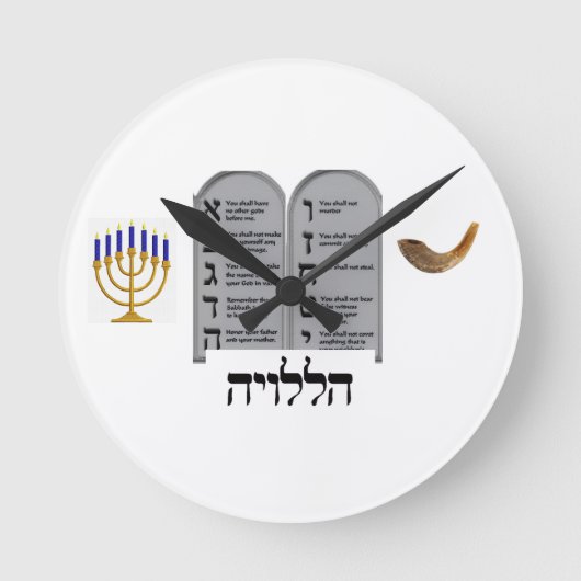 Wall-Uhr Runde Wanduhr (Vorderseite)