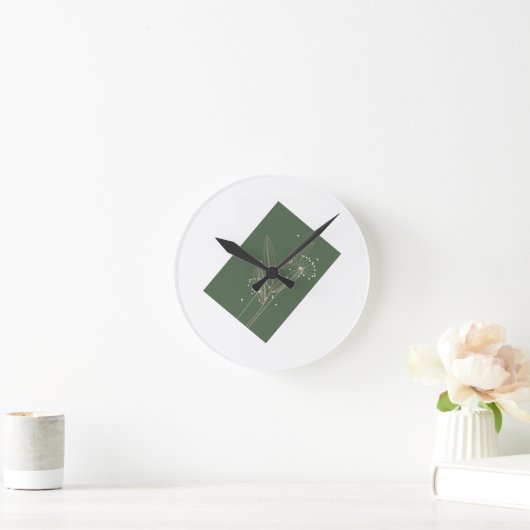 Wall-Uhr Runde Wanduhr (Zuhause)