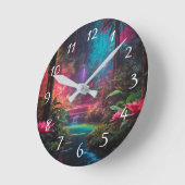 Wall-Uhr Runde Wanduhr (Winkel)