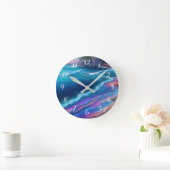 Wall-Uhr Runde Wanduhr (Zuhause)