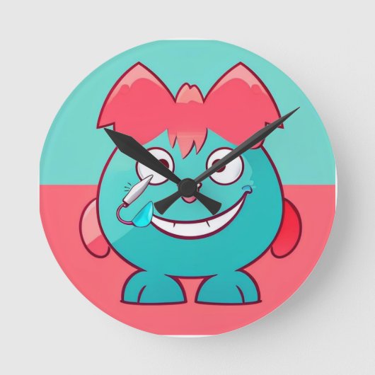 Wall-Uhr Runde Wanduhr (Vorderseite)