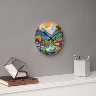 Wall-Uhr Runde Wanduhr