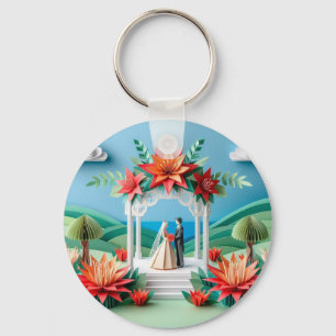 Wall-Uhr Schlüsselanhänger