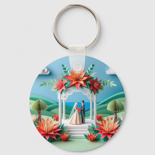 Wall-Uhr Schlüsselanhänger (Rückseite)