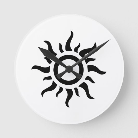Wall-Uhr - Sun Runde Wanduhr (Vorderseite)