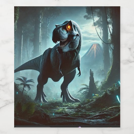 Wall-Uhr Weinetikett (Einzelnes Label)